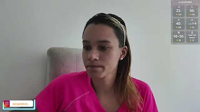 Snapshot of SamanthaWatson chatting on October 25, 2025, 6:46 pm SamanthaWatson online show from October 25, 2025, 6:46 pm