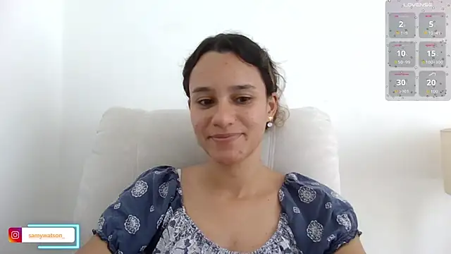 SamanthaWatson online show from June 25, 2026, 8:13 pm
