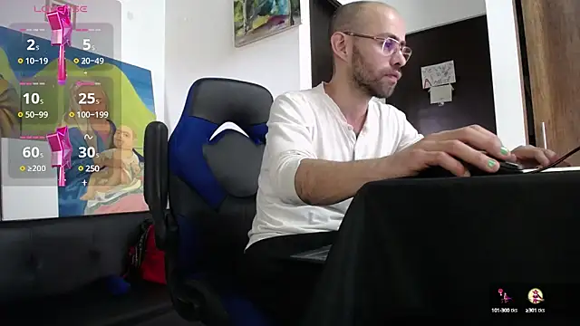 FurryLatinArtist online show from January 3, 2025, 6:57 pm
