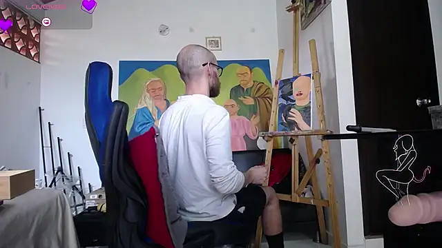 FurryLatinArtist online show from February 25, 2025, 6:20 pm