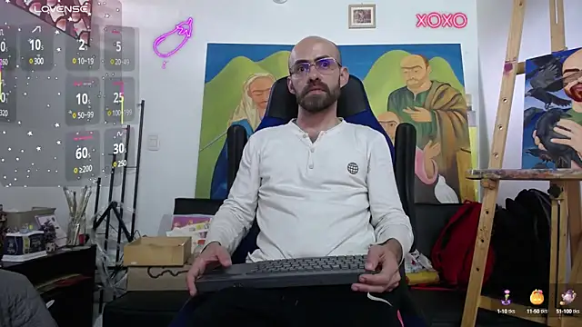 FurryLatinArtist online show from March 14, 2025, 2:52 pm