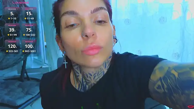 tattooedBabyy online show from June 7, 2026, 9:57 am