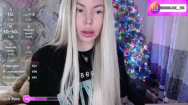 Marmalade Fox online show from December 17, 2025, 4:57 pm