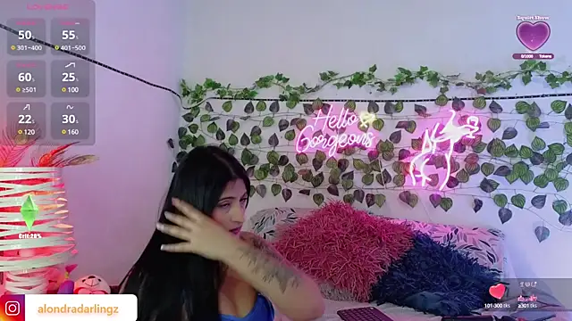 alondra darling online show from March 2, 2025, 9:01 pm