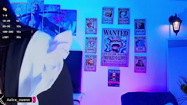 Aliceowenn online show from January 12, 2026, 12:27 am