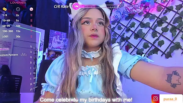 Snapshot of Pucaa_ chatting on March 9, 2025, 1:35 am Pucaa  online show from March 9, 2025, 1:35 am