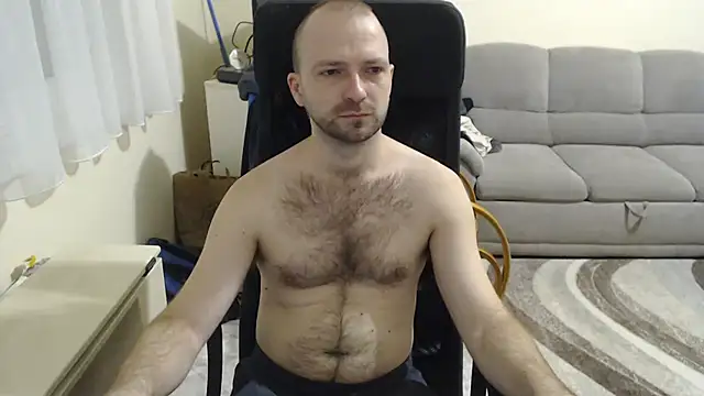 RealManHaveHairy online show from January 15, 2025, 3:50 pm