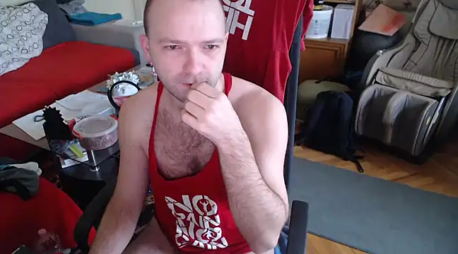 RealManHaveHairy online show from February 5, 2025, 2:05 pm