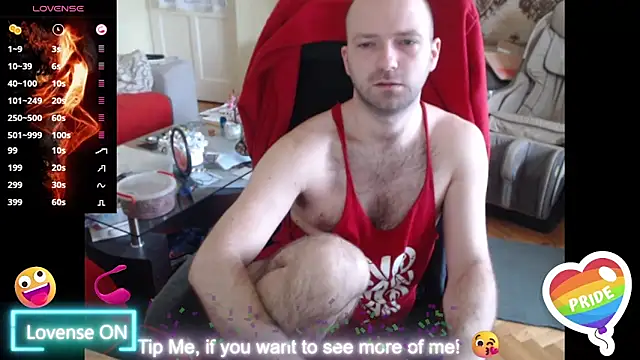 RealManHaveHairy online show from February 20, 2025, 2:35 pm