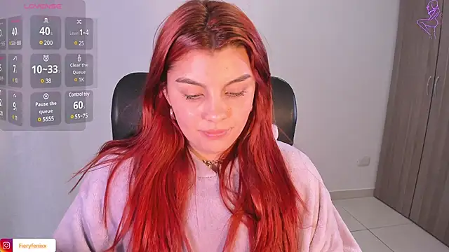 Fieryfenixx online show from February 19, 2025, 6:44 am