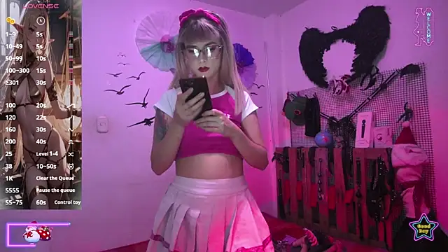  Hanna white  online show from December 18, 2025, 3:01 am