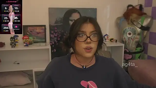 Ag4ta  online show from January 12, 2026, 1:55 am