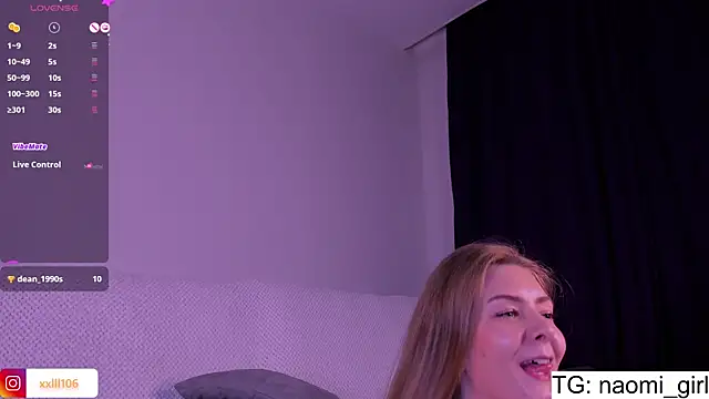 Snapshot of Naomi_Girly chatting on February 2, 2025, 5:21 am Naomi Girly online show from February 2, 2025, 5:21 am