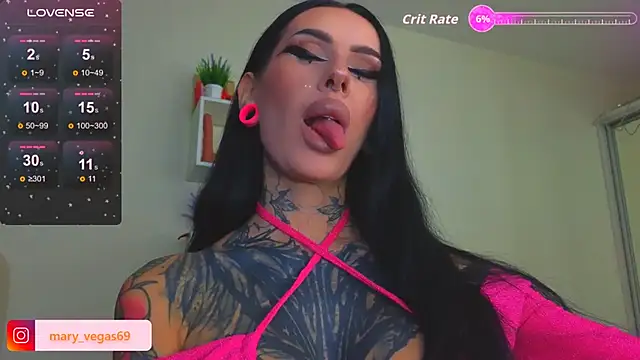MaryVegas69 online show from April 5, 2026, 9:45 pm