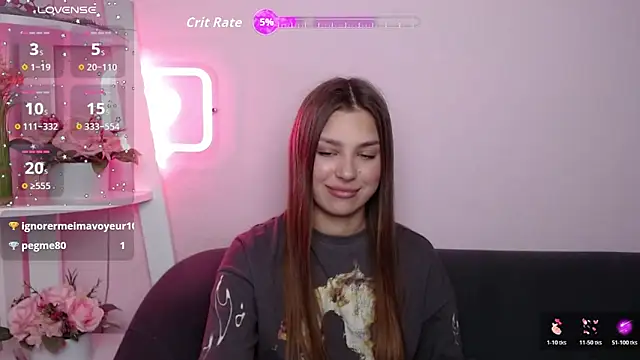 MilanaAngelAs online show from May 11, 2026, 7:33 pm