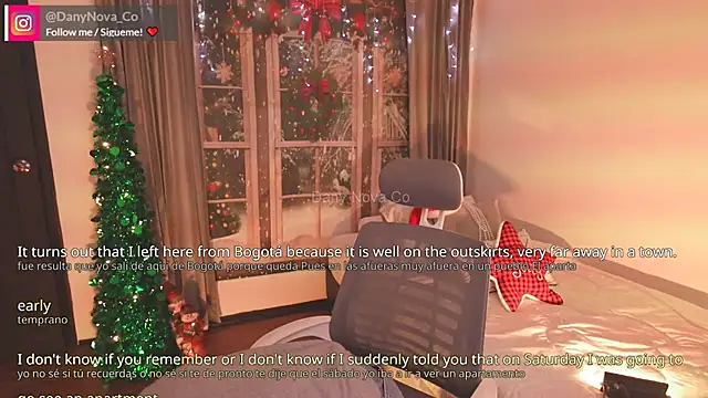 Snapshot of DanyNova_Co chatting on December 23, 2024, 7:09 pm DanyNova Co online show from December 23, 2024, 7:09 pm
