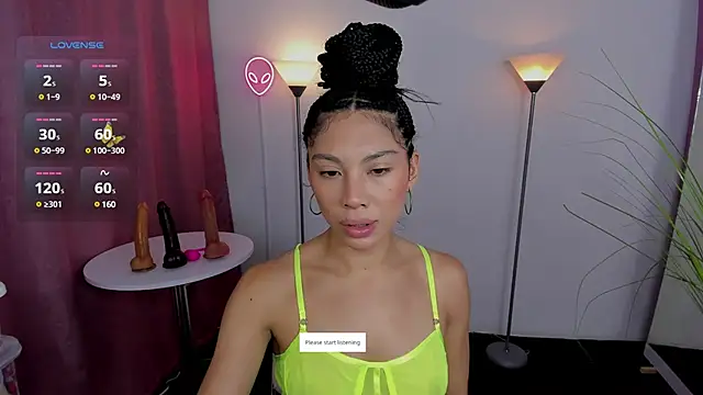 Dayanna tecca online show from March 13, 2025, 10:10 pm