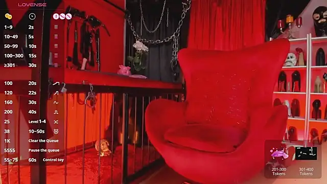 MistressAndre online show from May 9, 2026, 8:58 pm