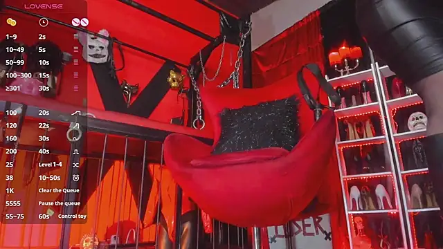 MistressAndre online show from July 1, 2026, 8:30 pm
