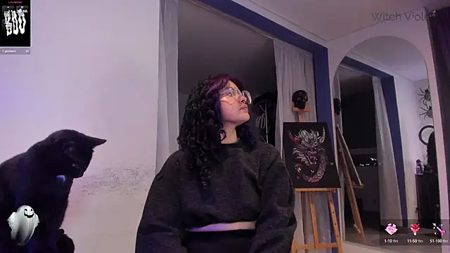witchviolet online show from February 26, 2025, 1:43 am