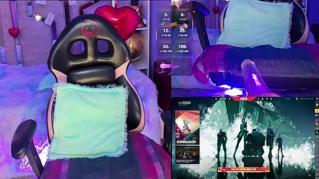 Snapshot of ValentinaGames chatting on February 9, 2026, 4:27 am ValentinaGames online show from February 9, 2026, 4:27 am