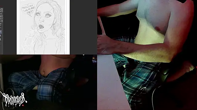 DrenchedArt online show from December 11, 2024, 6:09 pm
