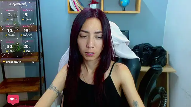 Snapshot of Erika_Stevens chatting on December 10, 2024, 7:11 pm Erika Stevens online show from December 10, 2024, 7:11 pm