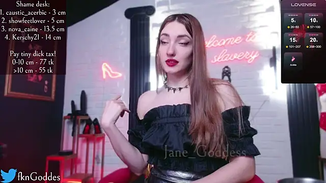 Jane Goddess online show from February 27, 2025, 8:09 pm