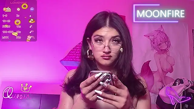 Snapshot of moonfiredancer chatting on February 17, 2026, 4:31 am moonfiredancer online show from February 17, 2026, 4:31 am