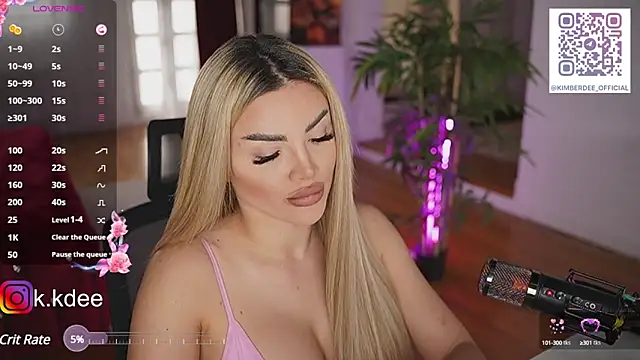 KimberDeee online show from February 27, 2025, 12:45 pm