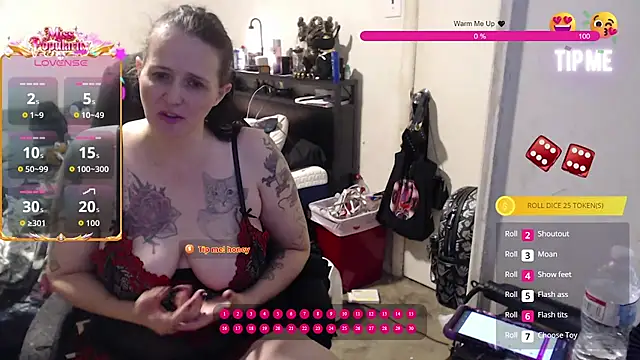 Demonicmiss online show from June 21, 2026, 10:18 am