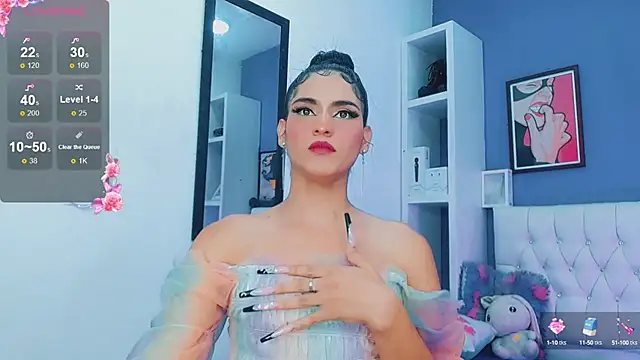 valentina princess  online show from March 1, 2025, 1:18 pm
