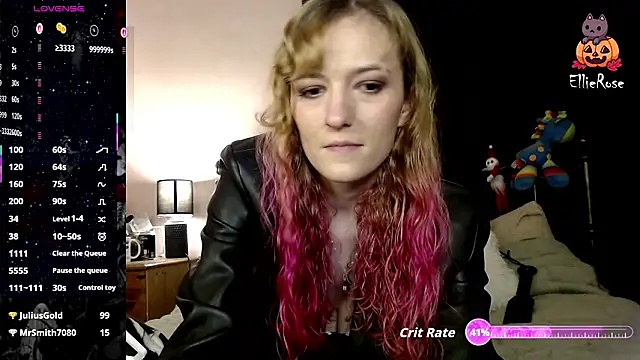 EllieeRose online show from March 26, 2026, 1:55 am