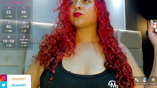 Shayla27 online show from March 8, 2025, 8:25 pm