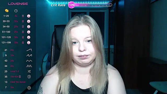 Angelic Lika online show from October 31, 2025, 6:09 pm