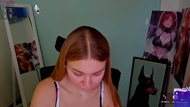 Snapshot of Molly_sweetie chatting on December 9, 2024, 6:55 am Molly sweetie online show from December 9, 2024, 6:55 am