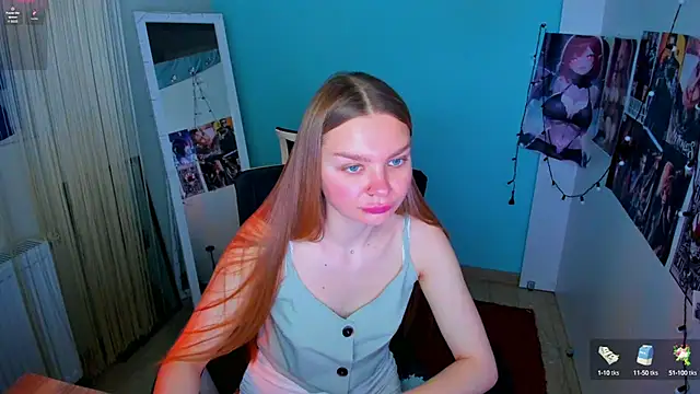 Snapshot of Molly_sweetie chatting on March 18, 2025, 6:57 am Molly sweetie online show from March 18, 2025, 6:57 am