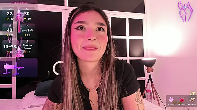 Snapshot of Arianavillada chatting on March 6, 2025, 6:08 am Arianavillada online show from March 6, 2025, 6:08 am