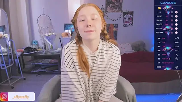 CallMeEffy1 online show from March 14, 2026, 1:27 pm