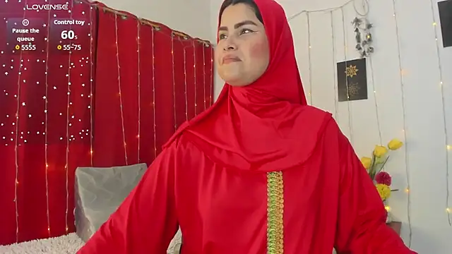 AishaAmin  online show from May 6, 2026, 12:10 pm