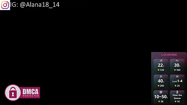 Snapshot of Alana_Pherson chatting on October 26, 2025, 7:14 am Alana Pherson online show from October 26, 2025, 7:14 am