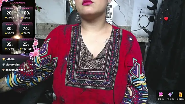 Snapshot of kalpanaaishaa chatting on January 22, 2025, 1:11 pm kalpanaaishaa online show from January 22, 2025, 1:11 pm