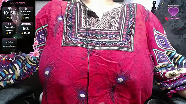 Snapshot of kalpanaaishaa chatting on January 27, 2025, 10:06 am kalpanaaishaa online show from January 27, 2025, 10:06 am