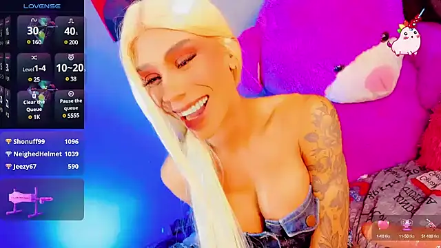 Alexa Chanell Oficial online show from January 26, 2025, 8:57 am