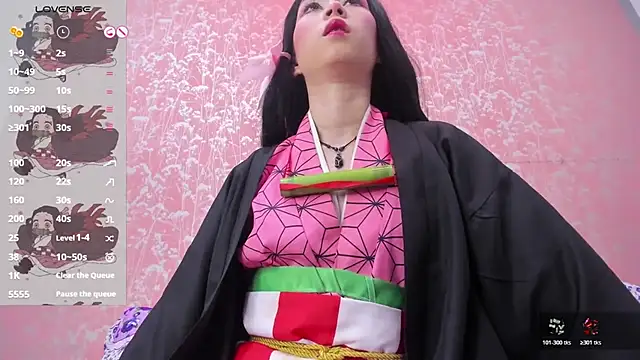 NEZUKO MITSURI online show from May 1, 2026, 4:55 pm