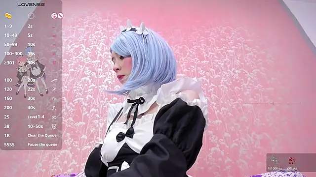NEZUKO MITSURI online show from May 6, 2026, 3:50 pm