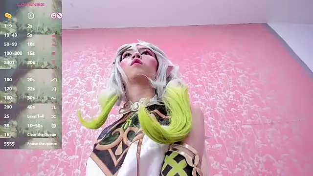 NEZUKO MITSURI online show from May 25, 2026, 5:30 pm