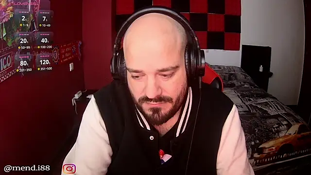 menditeta1 online show from January 12, 2026, 8:36 pm