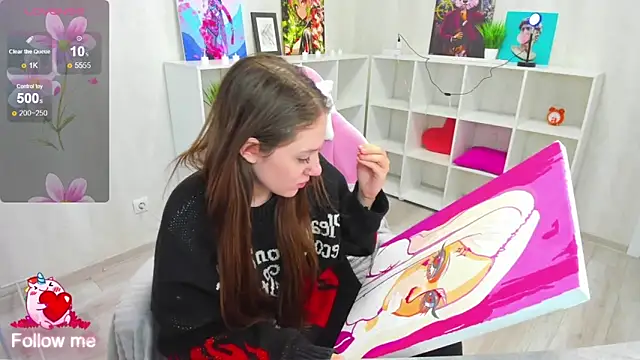 Snapshot of Kvetachka chatting on December 14, 2024, 3:51 am Kvetachka online show from December 14, 2024, 3:51 am