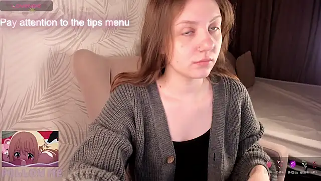 Snapshot of Kvetachka chatting on March 14, 2025, 12:10 am Kvetachka online show from March 14, 2025, 12:10 am